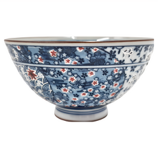 佐和陶瓷國際有限公司 四季景中平飯碗，陶瓷材質，適用溫度-30℃~100℃，日本產, 1個