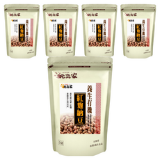 元氣家 養生紅麴納豆, 口感香脆可口，成分天然，健康營養, 200g, 5包