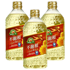 得意的一天 不飽和 Light 100%精製 葵花油 健康好選擇, 1.58L, 3瓶