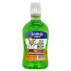 牙得安 青蘋果含氟漱口水 680ml, 1瓶
