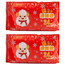 必安住 暖暖包 24小時持續保暖, 2袋