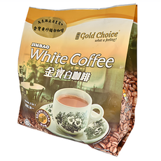 Gold Choice 金寶 即溶黃砂糖白咖啡, 35g, 15入, 1袋