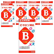 五洲生醫 高效維他命B群膠囊，加鐵好氣色，加鋅好體力, 40顆, 6罐