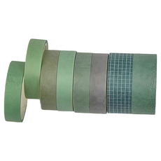 Songdao 和紙膠帶8卷組，10mm X 3m 6卷, 15mm X 3m 2卷, 青石, 1組