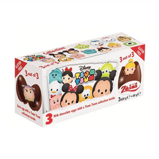 Zaini 阿尼 TSUM TSUM 驚喜蛋巧克力 3入 牛奶巧克力, 60g, 1盒