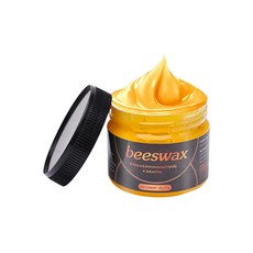 木製家具地板清潔保養蜂蠟 80ml 天然蜂蠟 木質家具保養 防龜裂, 2個