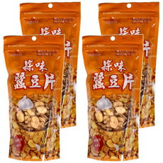 Chiao-E 巧益 蒜味蠶豆片, 4包, 200g
