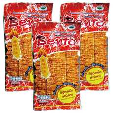 Bento 泰式碳烤麻辣香魷片, 20g, 3包