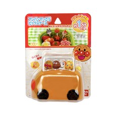 ANPANMAN 麵包超人 食物叉 附麵包車造型收納盒, 1組
