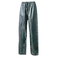 Litume 意都美 中性防水雨褲, EP002, 100%尼龍, 超潑水處理, YKK拉鍊, 褲頭緊繩設計, 黑色, XXL