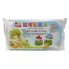 AKL 安可力 妮可輕質土90g白色, 1入