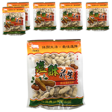 可富 塩酥花生, 最佳佐茶良伴, 120g, 6包