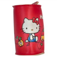 Hello Kitty 凱蒂貓 鑰匙筒 聚氨酯, 紅色, 1個