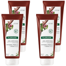KLORANE 蔻蘿蘭 養髮強韌護髮素, 金雞納樹皮萃取 強韌髮絲 增強髮質, 向日葵籽油 提升頭髮彈性, 強健髮根 呵護頭皮, 經典草本木質香調, 200ml, 4條