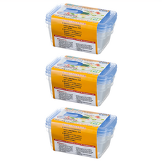 尚鮮 保鮮盒 Set，有透氣孔, 3組, 3個