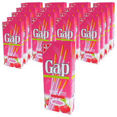 Gap 草莓棒, 酥脆香濃零食, 23g, 18盒