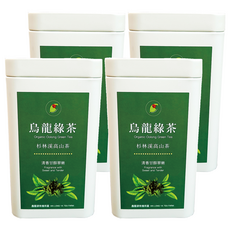 龍源茶品 鑫龍源 杉林溪清香甘醇翠嫩烏龍綠茶葉, 50g, 1入, 4罐