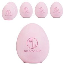 OKAYAMA 岡山 硅藻土吸濕防潮除臭蛋 (粉色) 冰箱/鞋櫃除濕除臭, 100g, 6個
