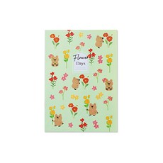 珠友文化 多版面信紙本 A5, 走進花香, 1本