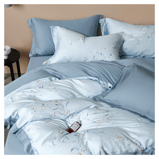 Prawear 巴麗維亞 60支100%天絲四件式兩用被床包組