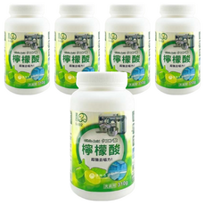 夏和 檸檬酸 超強去垢力！310g 洗滌用, 5瓶