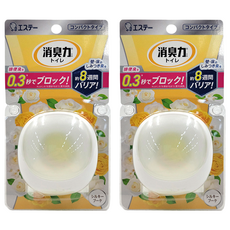 ST 雞仔牌 消臭力 強效持久型浴廁除臭劑, 絲絨花束/黃, 台灣製造, 6ml, 2個