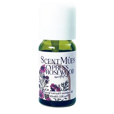 SCENTMUES 森繆斯 光與影系列 基礎純精油, 絲柏玫瑰木, 10ml, 1瓶