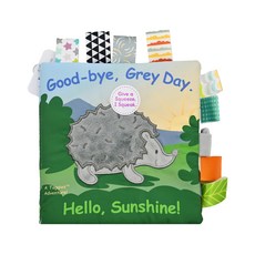 Mary Meyer 蜜兒 標籤布書 酷小蝟，柔軟布料，8頁小故事, MaryMeyer