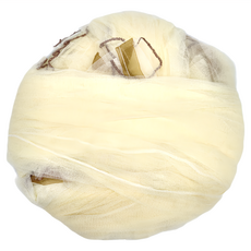 JAR嚴選 小清新蕾絲花邊公主圓頂落地蚊帳, 均碼, 黃色