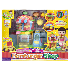 Kongsuni 小荳娃娃 會說話的美味漢堡店 3歲以上, 漢堡店 多色, 1組