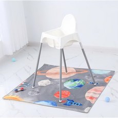 防污地墊 130 x 130cm 星空宇宙 防水易清潔 遊戲墊/野餐墊/居家裝飾, 1個