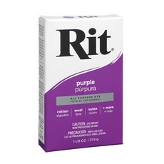RIT瑞特粉末染劑 PURPLE紫色31.9G RT-83130, 適用於多種材質，輕鬆染色, 1入