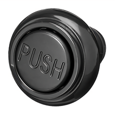 Bar Craft 鈕型抽真空酒瓶塞 Set 塑料矽膠材質 直徑4x高4cm, 黑色, 1組