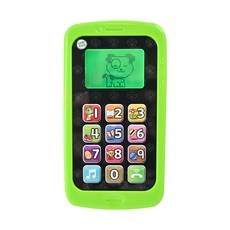 Leap Frog 聰明數數小手機 電子互動小狗 數字與計算學習, 綠色, 1個