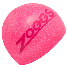 ZOGGS 超彈性環保矽膠泳帽 人體工學設計 提升舒適度, 粉紅, 1個