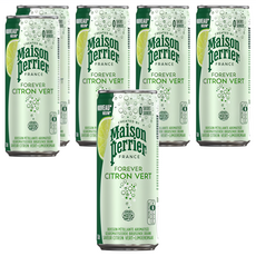 Maison Perrier 氣泡礦泉水 萊姆口味 330ml 罐裝, 6罐