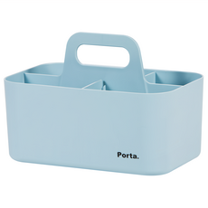 litem. 里特 Porta系列 可堆疊多功能桌面收納盒 居家收納, 藍色, 1個