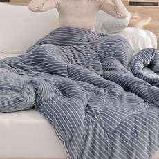 Ishur 伊舒爾 石墨烯法蘭絨暖暖被 台灣製造, 艾沙尼亞 灰色