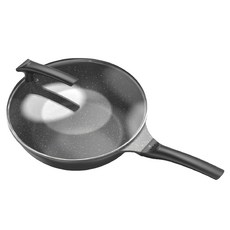 THANKFUL 膳夫 鈦離子不沾深炒鍋 28cm 含蓋, 1組