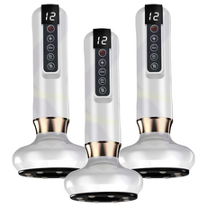 禾統 智慧刮痧拔罐儀 電動拔罐 附精油, 3個