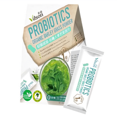 Vilson 米森 好菌搖搖 有機大麥若葉青汁 14包, 42g, 1盒