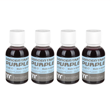 thermaltake 曜越 水冷濃縮液 Set, 50ml 紫色, 4罐