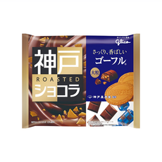 Kobe ROASTED 固力果神戶夾心餅乾可可 大粒, 180.9g, 1包
