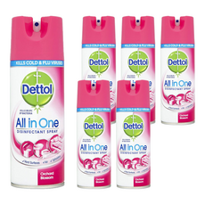 Dettol 滴露 全效噴霧劑, 殺滅99.9%細菌, 400ml, 6瓶