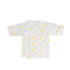 PiYOPiYO黃色小鴨紗布肚衣柔軟透氣強力吸水純粹棉柔, 30 x 50cm, 印花