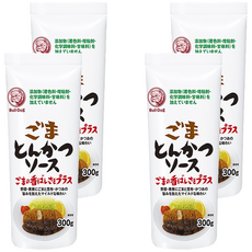 Bull-Dog 芝麻豬排用醬, 300g, 4瓶