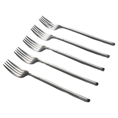 Hi CHEF 掌廚 雅典5入餐叉禮盒組，SUS316不鏽鋼，鏡面拋光，總長21cm, 2244, 1盒