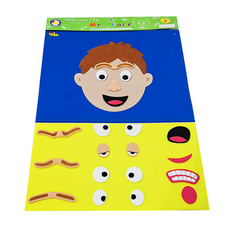 Kelvin 1 小凱撒 布掛圖 Set, 表情先生, 50 x 70cm