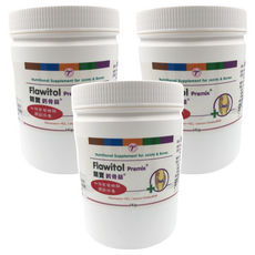 關寶 Flawitol 鈣骨益 Premix 1公斤, 維護骨骼/關節, 1kg, 3罐