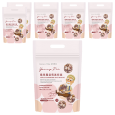 Nature Time 自然時記 蘋果覆盆莓迷你派, 120g, 6袋